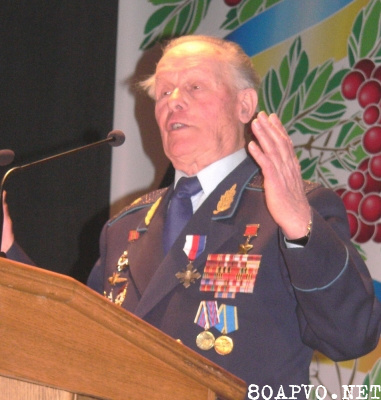 Генерал-майор авиации Селифонов И. И., участник парада Победы