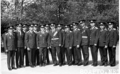 Офицеры 2-го отдела полигона (Ашулук)