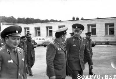 Встреча делегации ПВО Болгарии на УТП (1979?)