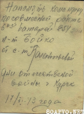 Бойков Кузьма Иванович (254-й зенап, 317 зенап)